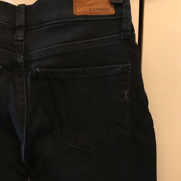 NEW with tags! Midrise, dark wash, Jean leggings - Picture 4 of 5